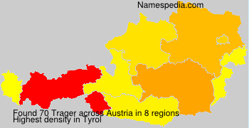 Surname Trager in Austria Surname Trager in Austria