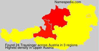 Surname Trausinger in Austria Surname Trausinger in Austria