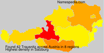 Surname Trausnitz in Austria Surname Trausnitz in Austria