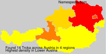 Surname Trcka in Austria Surname Trcka in Austria