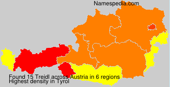 Surname Treidl in Austria Surname Treidl in Austria