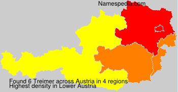 Surname Treimer in Austria Surname Treimer in Austria
