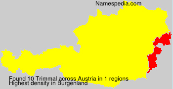 Surname Trimmal in Austria Surname Trimmal in Austria