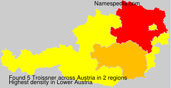 Surname Troissner in Austria Surname Troissner in Austria
