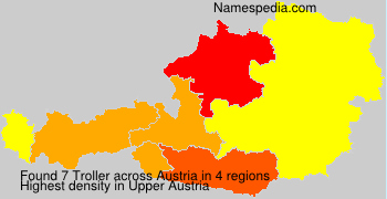Surname Troller in Austria Surname Troller in Austria