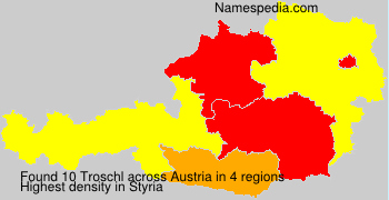 Surname Troschl in Austria Surname Troschl in Austria