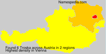 Surname Troska in Austria