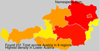 Surname Trost in Austria Surname Trost in Austria