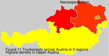 Surname Trunkenpolz in Austria Surname Trunkenpolz in Austria