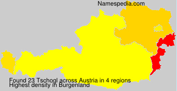 Surname Tschogl in Austria Surname Tschogl in Austria