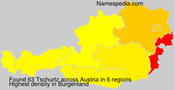 Surname Tschurtz in Austria Surname Tschurtz in Austria