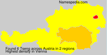 Surname Tseng in Austria Surname Tseng in Austria