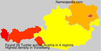 Surname Tumler in Austria