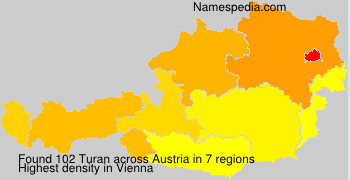 Surname Turan in Austria Surname Turan in Austria