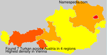 Surname Turkan in Austria Surname Turkan in Austria