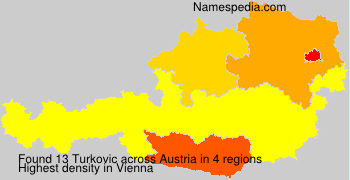 Surname Turkovic in Austria Surname Turkovic in Austria