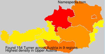Surname Turner in Austria Surname Turner in Austria