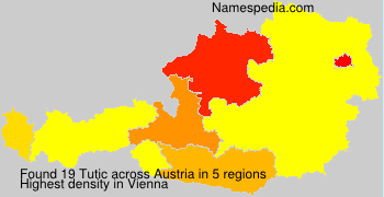 Surname Tutic in Austria Surname Tutic in Austria