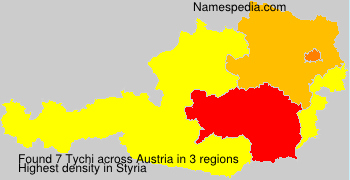 Surname Tychi in Austria