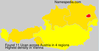 Surname Ucan in Austria