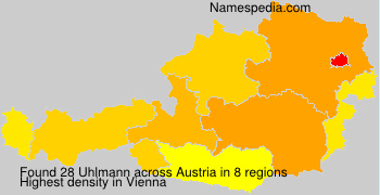 Surname Uhlmann in Austria Surname Uhlmann in Austria