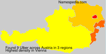 Surname Ulber in Austria