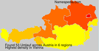 Surname Umlauf in Austria Surname Umlauf in Austria