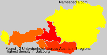 Surname Unterdunhofen in Austria Surname Unterdunhofen in Austria
