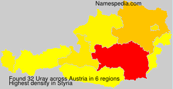 Surname Uray in Austria Surname Uray in Austria