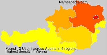 Surname Useini in Austria Surname Useini in Austria