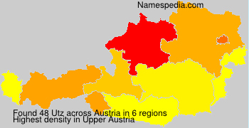 Surname Utz in Austria Surname Utz in Austria