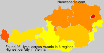 Surname Uysal in Austria Surname Uysal in Austria