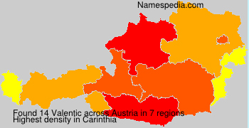 Surname Valentic in Austria Surname Valentic in Austria
