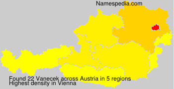 Surname Vanecek in Austria Surname Vanecek in Austria