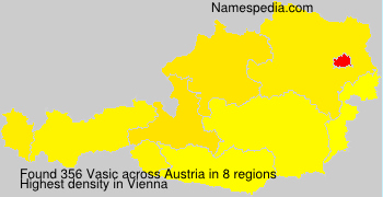 Surname Vasic in Austria Surname Vasic in Austria