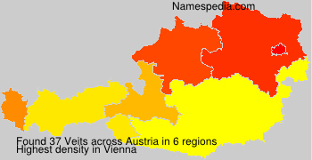 Surname Veits in Austria Surname Veits in Austria