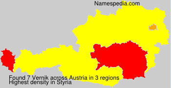 Surname Vernik in Austria Surname Vernik in Austria