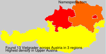 Surname Vielgrader in Austria Surname Vielgrader in Austria