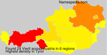 Surname Viertl in Austria Surname Viertl in Austria