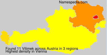 Surname Vilimek in Austria Surname Vilimek in Austria
