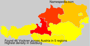 Surname Vockner in Austria