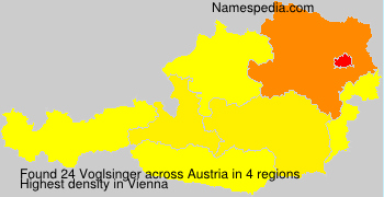 Surname Voglsinger in Austria Surname Voglsinger in Austria
