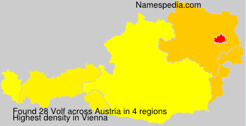 Surname Volf in Austria Surname Volf in Austria