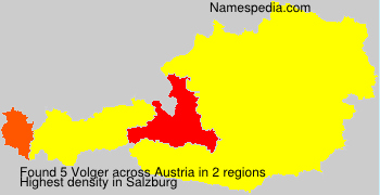 Surname Volger in Austria Surname Volger in Austria
