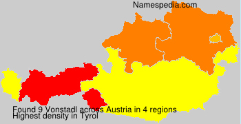 Surname Vonstadl in Austria Surname Vonstadl in Austria