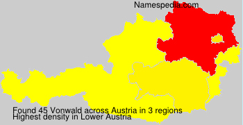 Surname Vonwald in Austria Surname Vonwald in Austria