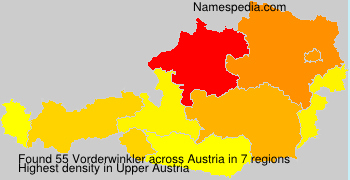 Surname Vorderwinkler in Austria Surname Vorderwinkler in Austria