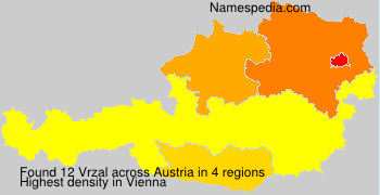 Surname Vrzal in Austria Surname Vrzal in Austria
