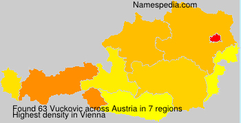Surname Vuckovic in Austria Surname Vuckovic in Austria