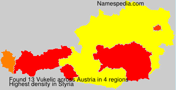 Surname Vukelic in Austria Surname Vukelic in Austria